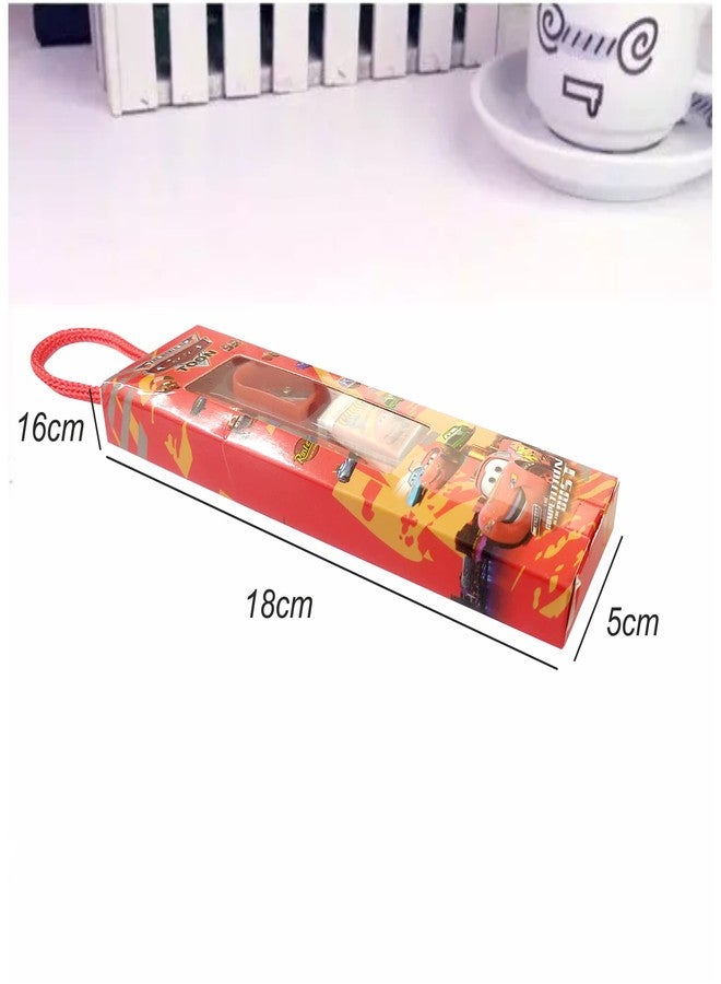 سنابترون مجموعة أدوات مكتبية متعددة الألوان برسومات كرتونية من سنابترون، 12 مجموعة، هدايا تذكارية للأطفال، هدايا حفلات أعياد الميلاد للأطفال، مجموعة كبيرة من 3 إلى 7 أعياد ميلاد للأطفال (12) - Image 3